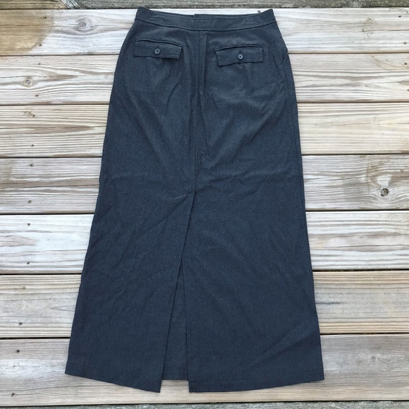 J. Crew Dresses & Skirts - J. Crew Women Skirt Long Black Dress Skirt Size 6